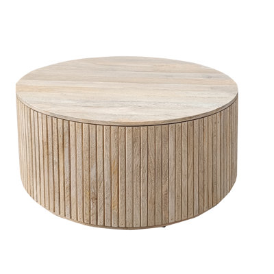 Table basse simple en bois massif Seattle