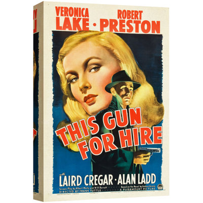 Art rétro, affiche de film détective noir