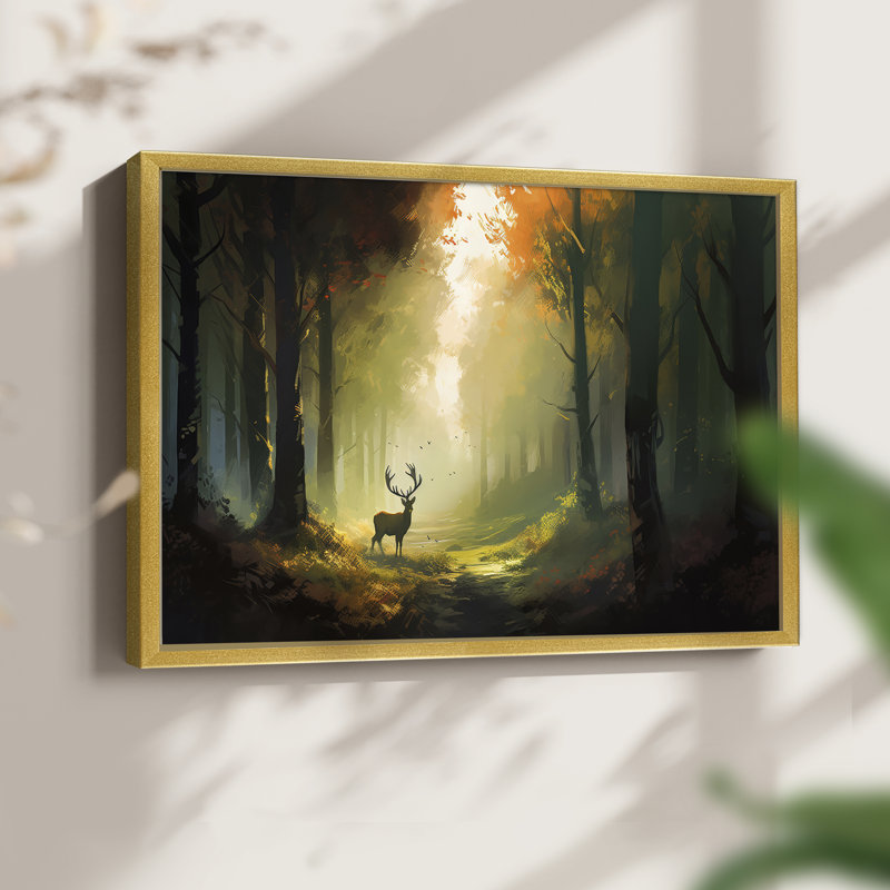 Faune - Édition encadrée - Restickable, H 8 po x l 10 po, Doré