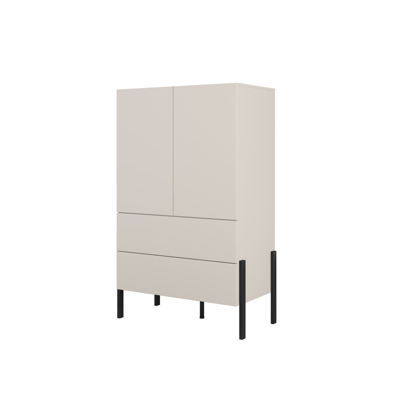 2 Door Laminate Wardrobe