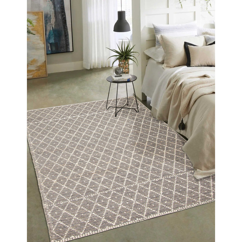Tapis rectangulaire unique 5 pi 1 po x 8 pi Demiyah