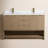 Anelie 55'' Double Bathroom Vanity with Quartz Top-95144139