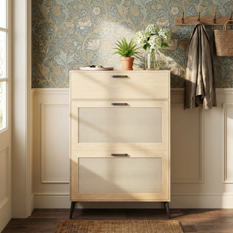 12 Pair Shoe Storage Cabinet