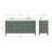 Grevera 73" Double Bathroom Vanity Set-388400293-402157503