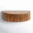 Kristie Half-circle Mango Solid Wood Floating Shelf with Drawer-854511534