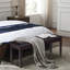 Ouarzazate Faux Leather Upholstered Bench-2021134256