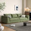 Coussin modulaire vert 100% polyester-526397609