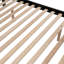 Lit superposé simple avec lit gigogne et rangement organisé pour adultes-736168267