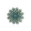 Modern Floral Iron Wall Decor