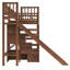 Lit mezzanine simple avec escalier de rangement, glissade et lumière DEL-133239061