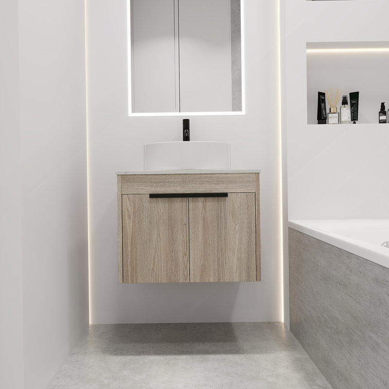Ensemble de meuble-lavabo moderne 24 "avec lavabo en céramique 24"
