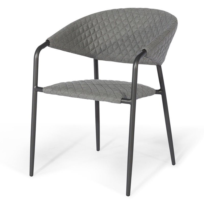 Bergh 8 Seat Oval Dining Set, Grey