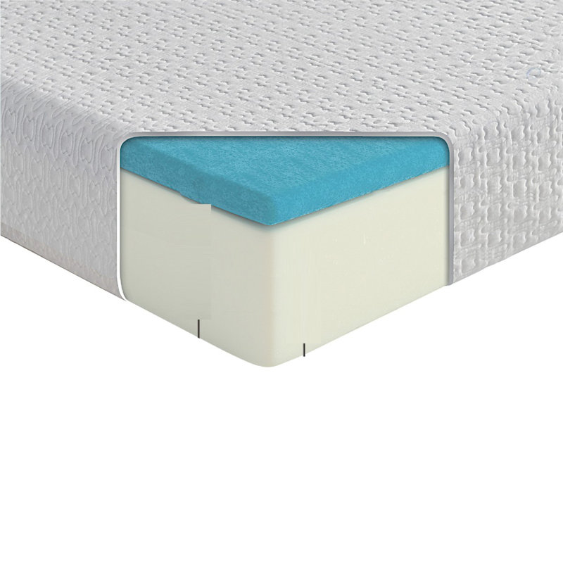 Mae Twin Size Mattress, Cool Gel Memory Foam, Tencel Cover, 8 Inch Firm, 8"