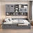 Aleyssa Daybed With Storage Shelves, Charging Station, Led And Trundle-1680760781-1680760780