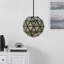 Luminaire suspendu sphère 1 lumière DEL Castleman-1245083258-1245083259