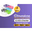 Panier de rangement empilable en plastique Rebrilliant-1200122188
