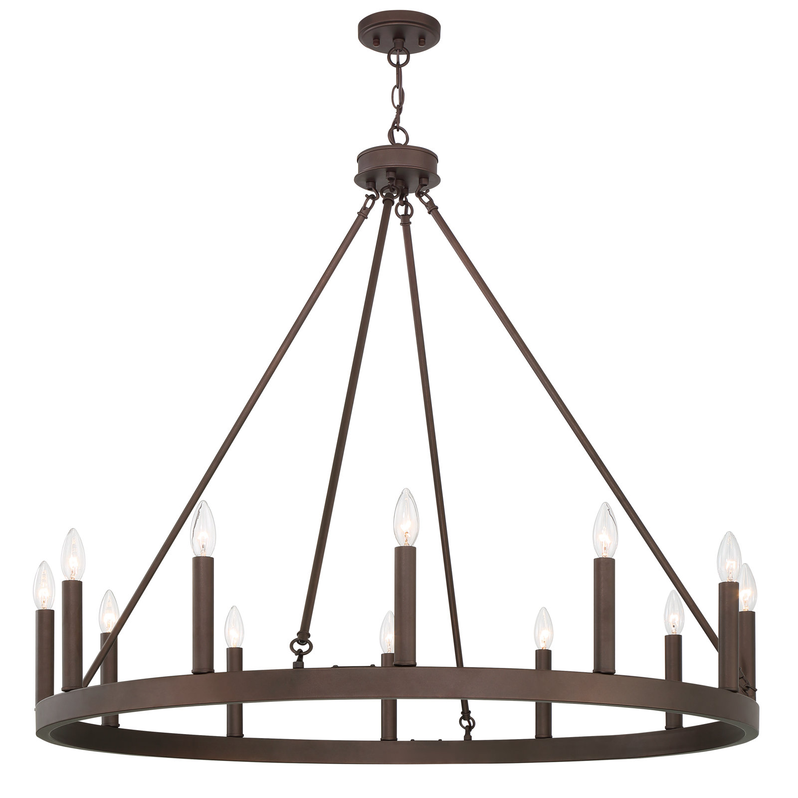 Madalyn 12-Light Chandelier, Oil Rubbed Bronze