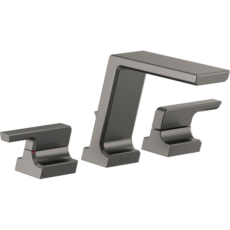 Pivotal Double Handle Deck Mounted Roman Tub Faucet with Optional Handshower, Without Handheld Shower