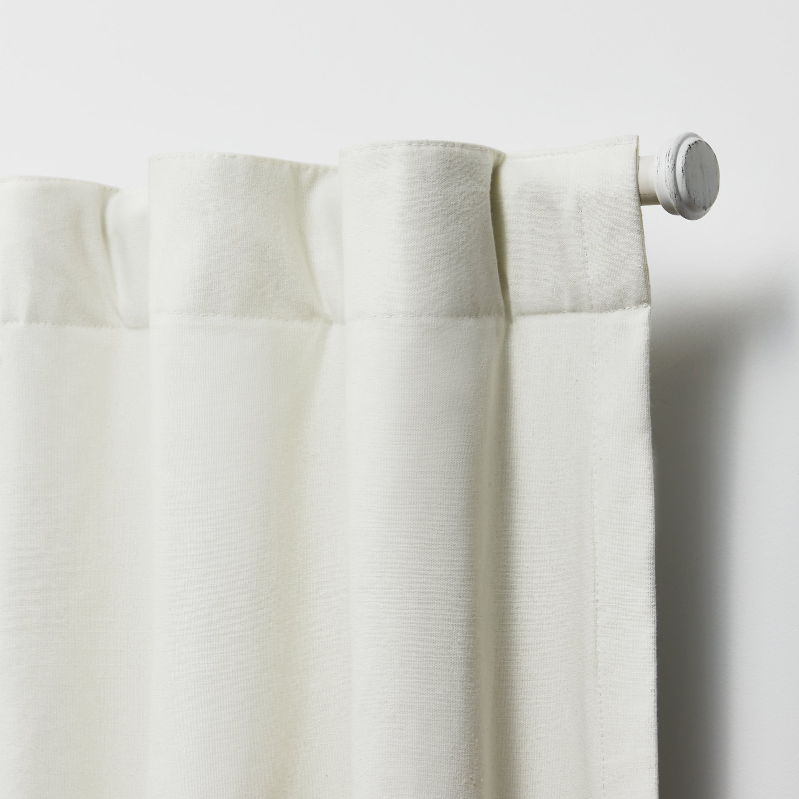 Lauren Ralph Lauren Waller Blackout Cotton Curtain, Snowflake, 52" x 84"