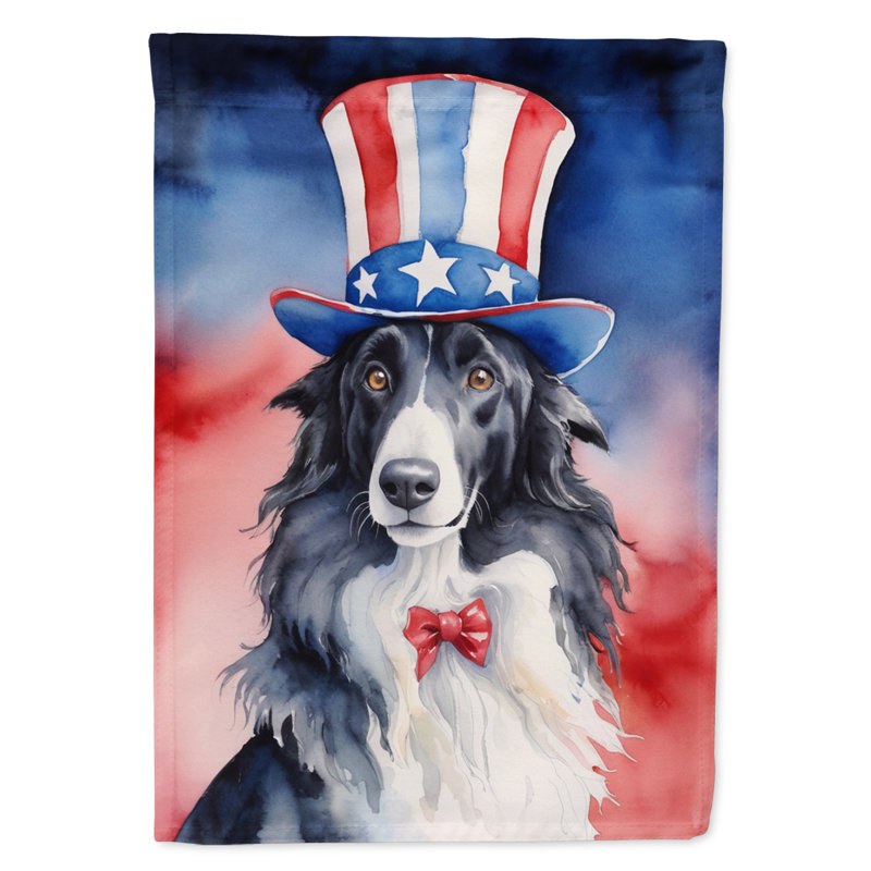 Drapeau patriotique du jardin américain, Borzoi