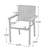 Rhead Square 8 - Person 64'' Long Dining Set with Cushions-28660333
