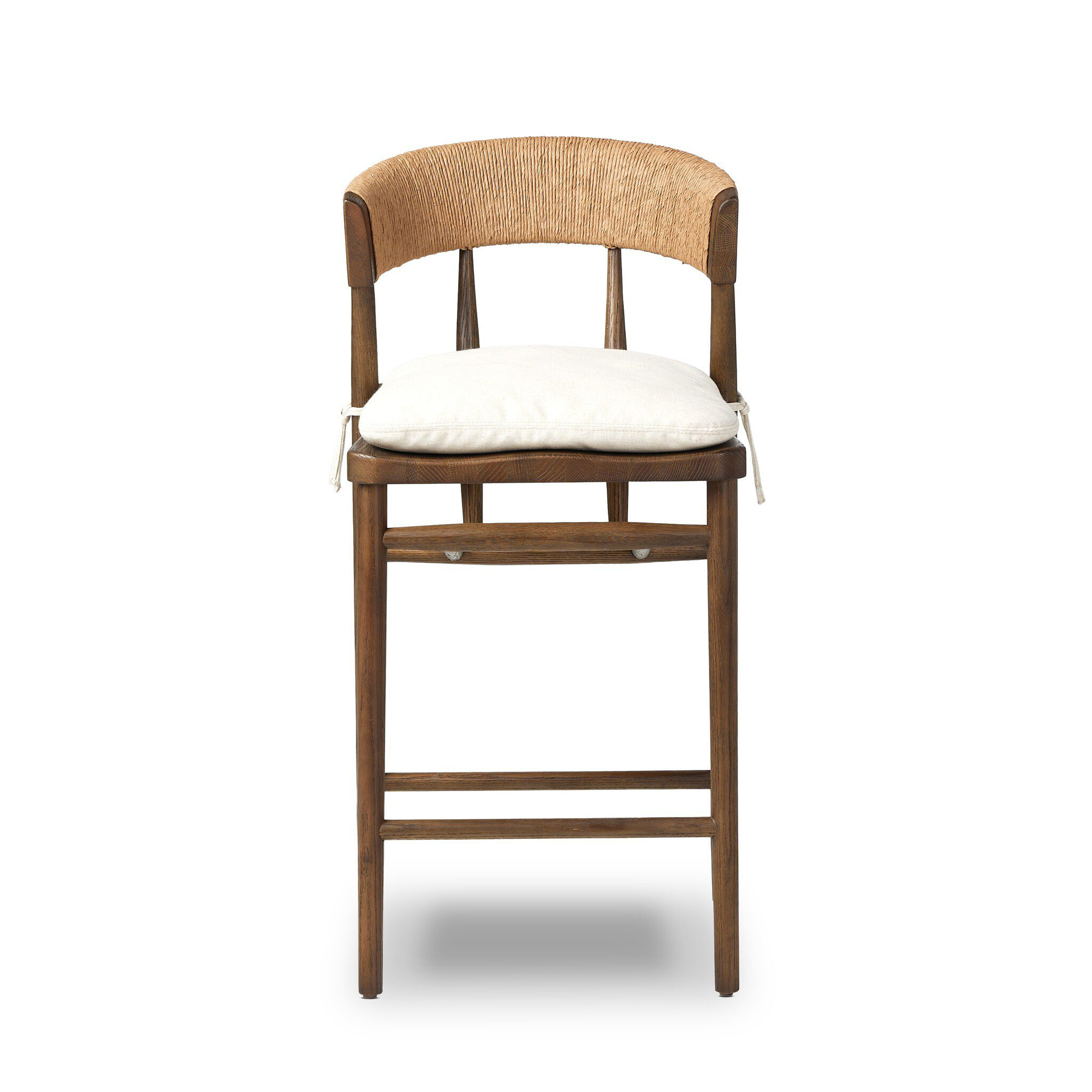 Four Hands Naaliyah Stool With Cushion - Counter & Reviews | Perigold