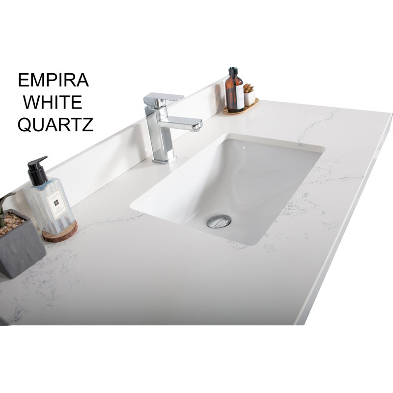 Ensemble de meuble-lavabo simple 42 po Uckfield, Bleu marine, Empira