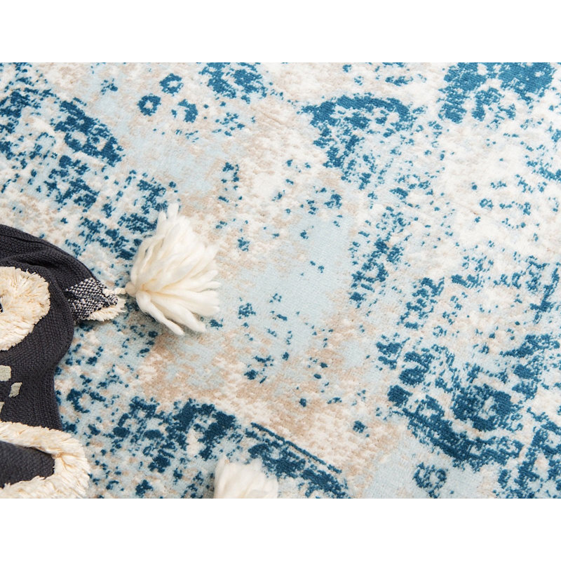 Oneita Ikat Indoor Rug, Runner 2' x 13'