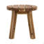 Table d'appoint ronde P 16 x 16 po, bois massif