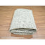 Tapis blanc albâtre 9 pi 1 po x 12 pi, influence pré-historique du 14e siècle, motif mamelouk, colorants naturels, noué à la main, pure laine