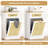 Manufactured Wood Kitchen Trash Can - 10 Gallons