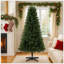 Arbre de Noël artificiel non éclairé avec 490 pointes, branches pleines en PVC, arbre de vacances classique avec support en plastique à 4 pieds pour la décoration intérieure