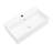 Bathroom Sink 21X12 Inch - Wall Mounted White Ceramic With Single Faucet Hole And Overflow, Stain , Design Mount Resistance, Fabulous