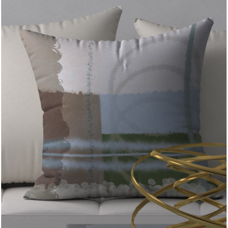 Housse de coussin décorative carrée flair fair, 24" X 24"