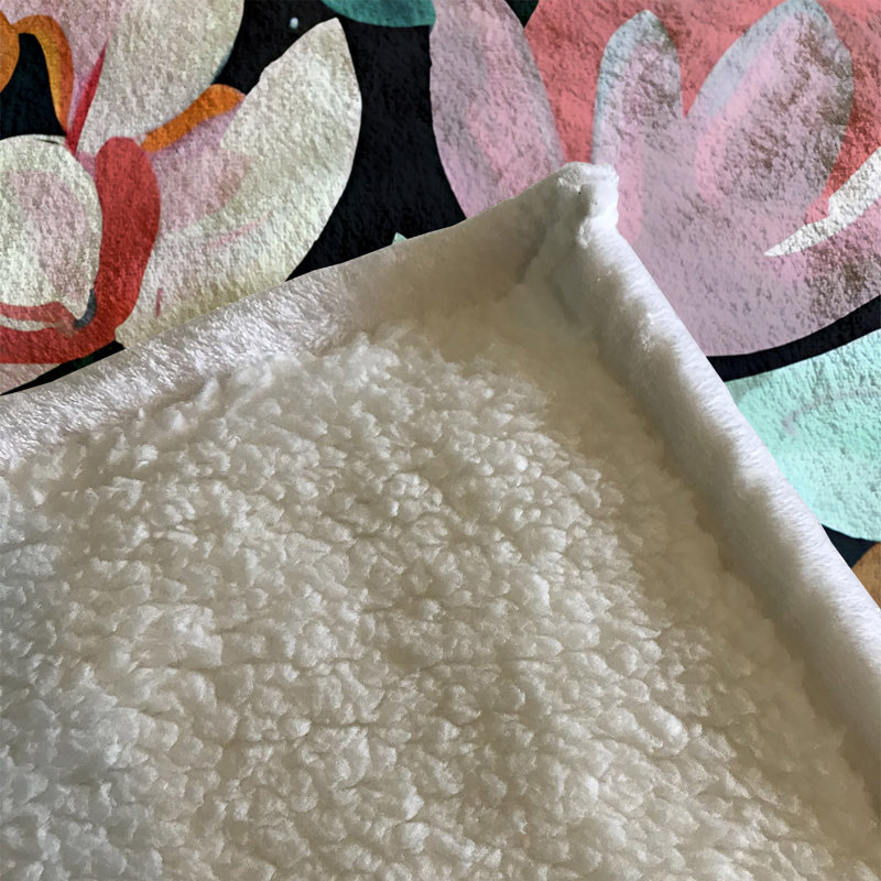 Throw Blanket, 51" W x 60" L