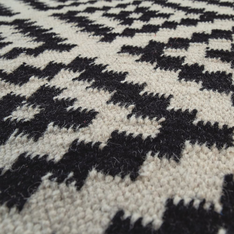 Redwood Geometric Hand Woven Area Rug, Rectangle 120 x 170cm