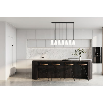 Lustre linéaire à 5 lumières Ceinture