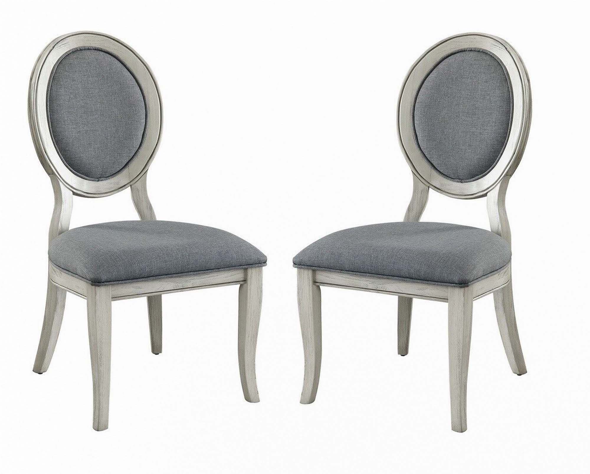 Rustic Side Chairs GRILLO HOME Transitional Rustic Side Chairs | Wayfair