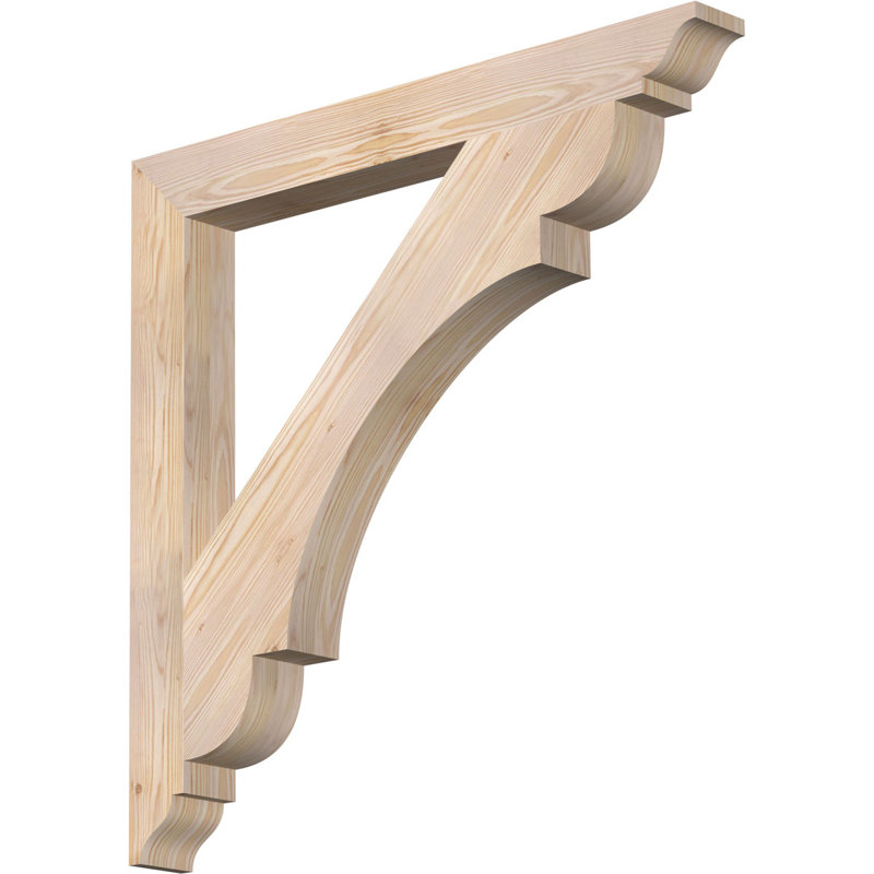 Support olympique traditionnel, Douglas (lisse), H 34 po x l 3,5 po x P 34 po
