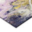 Tapis mauve / gris / beige abstrait tissé à la machine-36784560