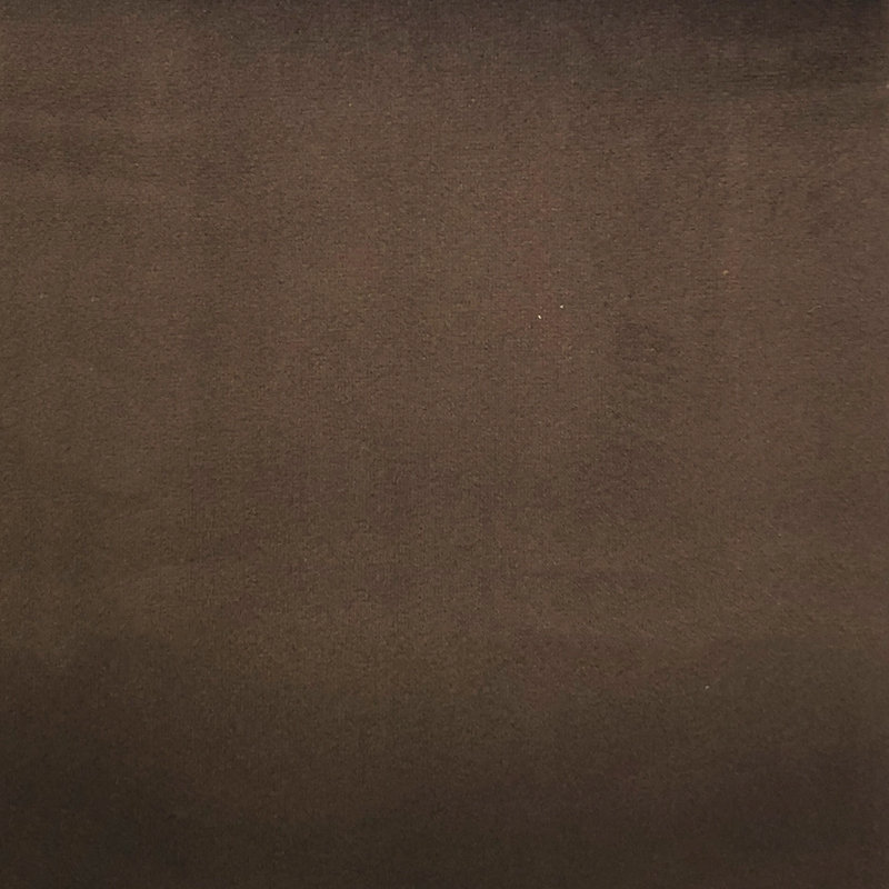 Solid Velvet | Velluto Fabric, Espresso