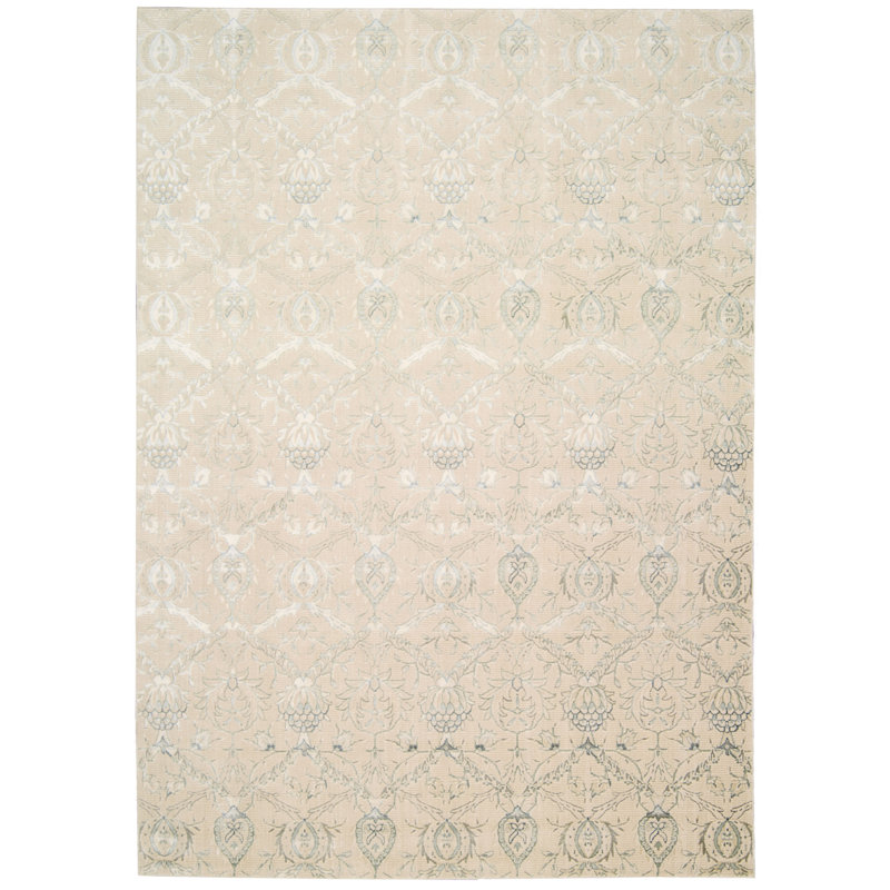 Bourgault Viscose Abstract Indoor Rug, Rectangle 7'6" x 10'6"