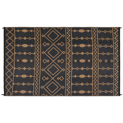 Tapis d'extérieur pour l'extérieur, tapis de paille en plastique pour l'extérieur pour camping, grand tapis de sol pour l'extérieur, véhicule récréatif, patio, cour arrière, terrasse, pique-nique
