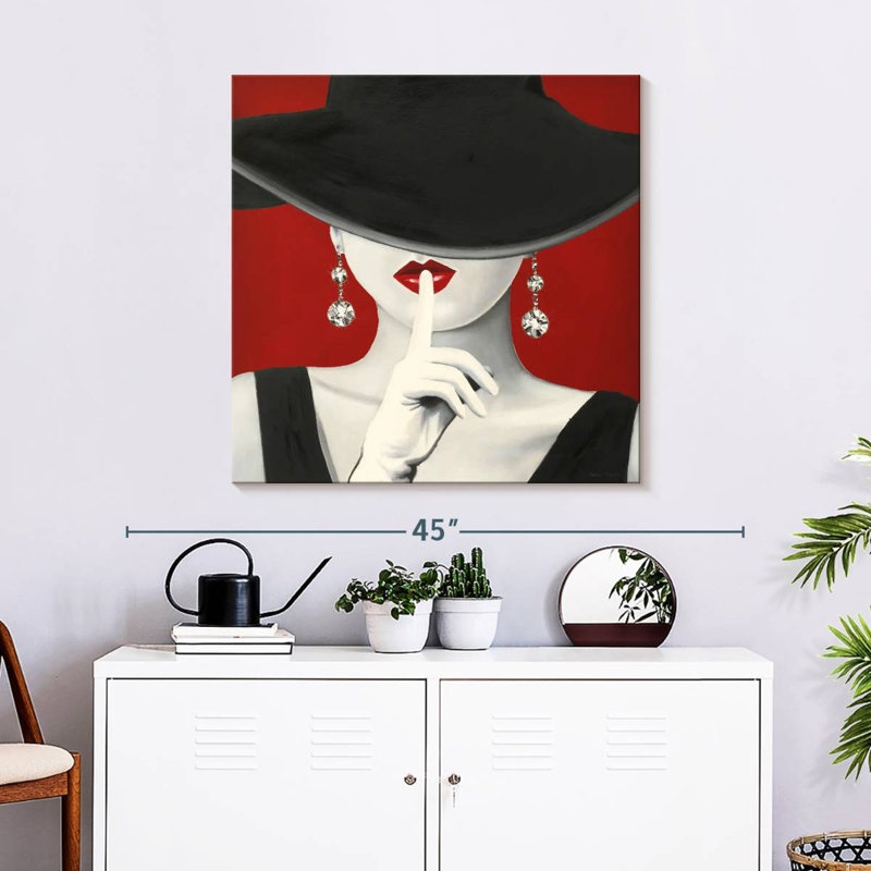 Shuttleworth Haute Chapeau Rouge I, 30" H x 30" W