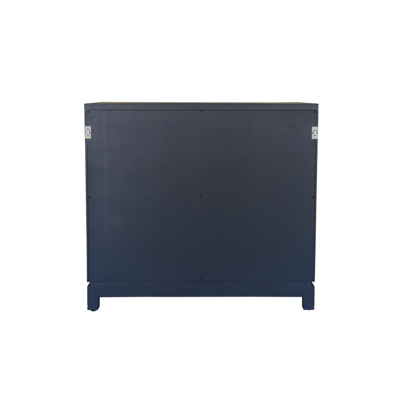 Carlyle 3 - Drawer Nightstand, Navy