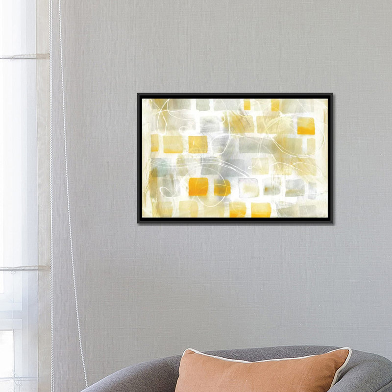 Caracalla I - Sue Schalach, reproduction d'art sur toile, H 18 po x l 26 po x P 1,5 po, Toile avec cadre noir, Pas de tapis