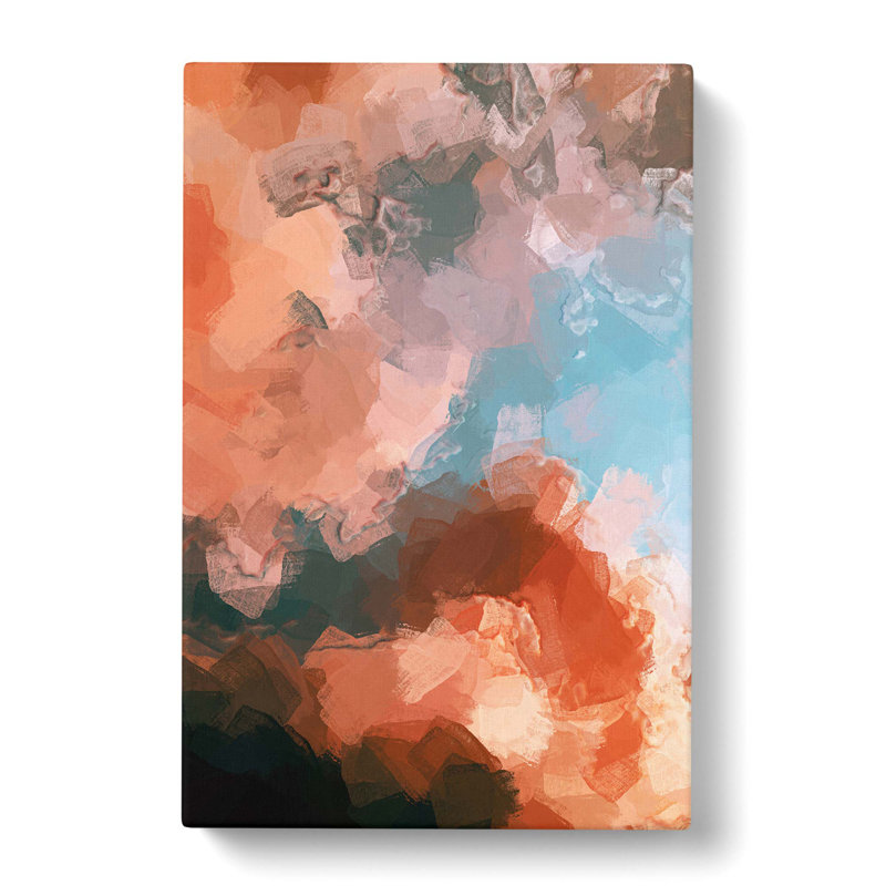 Clouds In Bloom In Abstract - Wrapped Canvas Print, 76cm H x 50cm W x 3cm D