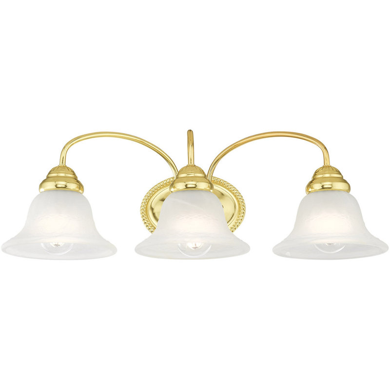 Éclairage pour meuble-lavabo 3 lumières Stemple, Argenté