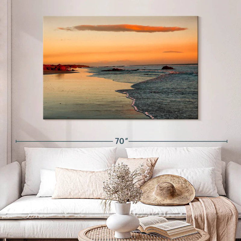 Leon Gillard Sunset, 34" H x 51" W
