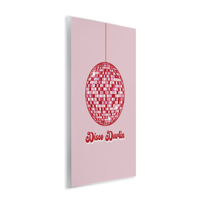 «Retro Disco Darlin Wall Art» par JJ Design House, LLC.